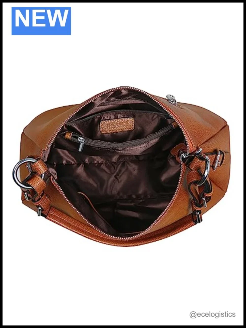 Genuine Leather Hobo Bag Crossbody Shoulder Tote Purse